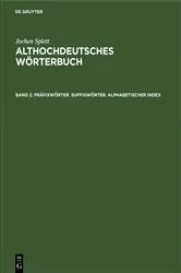 Book cover of Präfixwörter. Suffixwörter. Alphabetischer Index by Jochen Splett