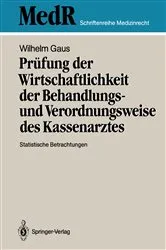 Book cover of PrÃ¼fung der Wirtschaftlichkeit der Behandlungs- und Verordnungsweise des Kassenarztes by Unknown