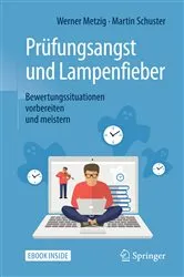 Book cover of Prüfungsangst und Lampenfieber (5th ed.) by Werner Metzig