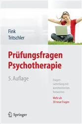 Book cover of Prüfungsfragen Psychotherapie (5th ed.) by Annette Fink