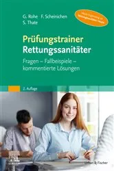 Book cover of Prüfungstrainer Rettungssanitäter (2nd ed.) by Georg Rohe
