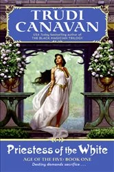 Book cover of Priestess of the White by Trudi Canavan