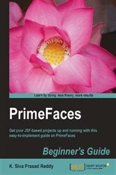 Book cover of PrimeFaces Beginner's Guide by K. Siva PrasadReddy