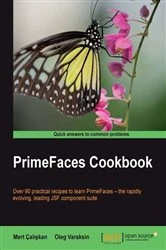 Book cover of PrimeFaces Cookbook by Mert Caliskan