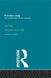 Book cover of Primitive Italy by Leon Homo