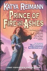 Book cover of Prince of Fire and Ashes by Katya Reimann