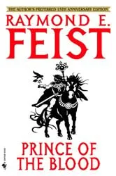 Book cover of Prince of the Blood by Raymond E. Feist