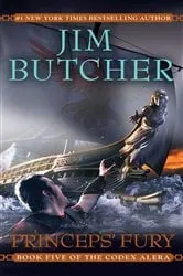 Book cover of Princeps' Fury by Jim Butcher