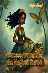 Book cover of Princess Amina and the Magical Turtle by Latifah Smoot