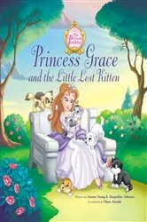 Book cover of Princess Grace and the Little Lost Kitten by Jeanna Young