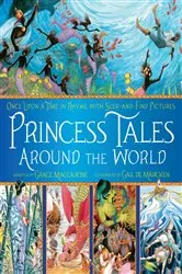 Book cover of Princess Tales Around the World by Grace Maccarone
