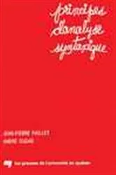 Book cover of Principes d'analyse syntaxique by Unknown