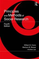 Book cover of Principles and Methods of Social Research (4th ed.) by William D. Crano