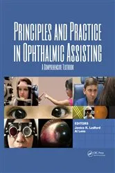 Book cover of Principles and Practice in Ophthalmic Assisting by Janice K. Ledford