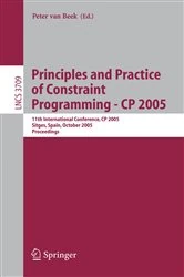 Book cover of Principles and Practice of Constraint Programming - CP 2005 by Peter van Beek