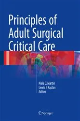 Book cover of Principles of Adult Surgical Critical Care by Unknown