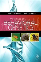 Book cover of Principles of Behavioral Genetics by Robert R.H. Anholt