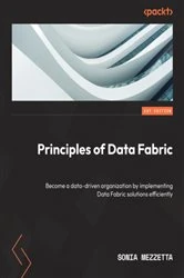 Book cover of Principles of Data Fabric by Sonia Mezzetta