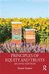 Book cover of Principles of Equity and Trusts (2nd ed.) by Alastair Hudson