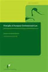 Book cover of Principles of European Environmental Law by R. Macrory