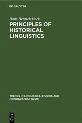 Book cover of Principles of Historical Linguistics by Hans Henrich Hock