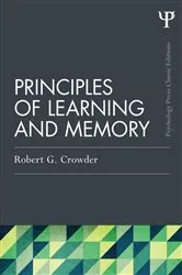 Book cover of Principles of Learning and Memory by Robert G. Crowder