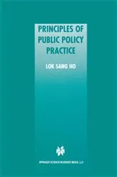 Book cover of Principles of Public Policy Practice by Lok Sang Ho