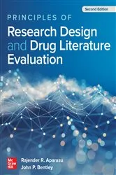 Book cover of Principles of Research Design and Drug Literature Evaluation, Second Edition (2nd ed.) by Rajender R. Aparasu