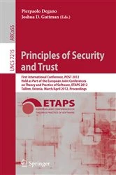 Book cover of Principles of Security and Trust by Pierpaolo Degano