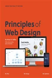 Book cover of Principles of Web Design by Brian D. Miller