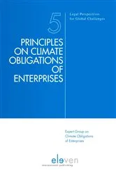 Book cover of Principles on Climate Obligations of Enterprises by Unknown