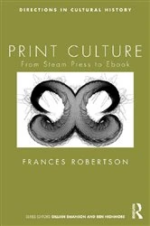 Book cover of Print Culture by Frances Robertson