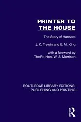 Book cover of Printer to the House by J. C. Trewin