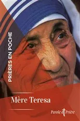 Book cover of Prières en poche - Mère Teresa by Mère Teresa de Calcutta
