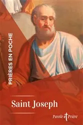 Book cover of Prières en poche - Saint Joseph by Collectif (Prières en poche)