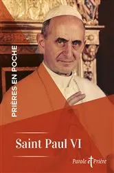 Book cover of Prières en poche - Saint Paul VI by Pape Paul VI