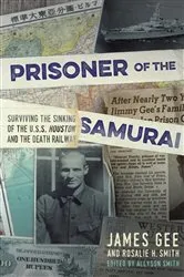 Book cover of Prisoner of the Samurai by James Gee