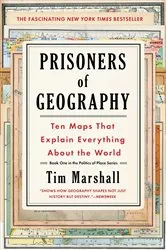 Book cover of Prisoners of Geography by Tim Marshall