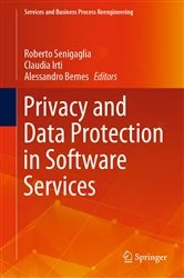 Book cover of Privacy and Data Protection in Software Services by Roberto Senigaglia