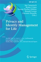 Book cover of Privacy and Identity Management for Life by Jan Camenisch