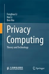 Book cover of Privacy Computing by Fenghua Li