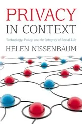 Book cover of Privacy in Context by Helen Nissenbaum