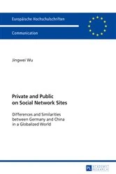 Book cover of Private and Public on Social Network Sites by Jingwei Wu