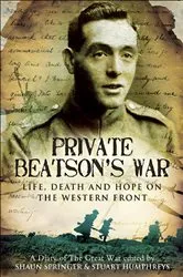Book cover of Private Beatson's War by Stuart Humphreys