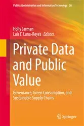 Book cover of Private Data and Public Value by Holly Jarman