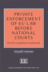 Book cover of Private Enforcement of EU Law Before National Courts by Unknown