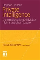 Book cover of Private Intelligence by Stephan Blancke
