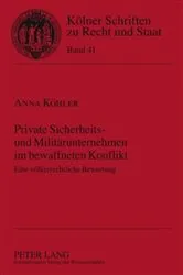 Book cover of Private Sicherheits- und Militaerunternehmen im bewaffneten Konflikt by Bernhard Kempen