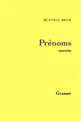 Book cover of Prénoms by Béatrix Beck