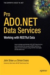 Book cover of Pro ADO.NET Data Services by John Shaw
